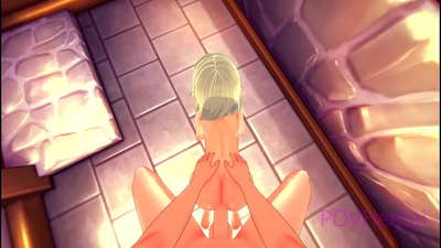 (Клопка) Вилењачка собарица вам помаже да оперете лице.